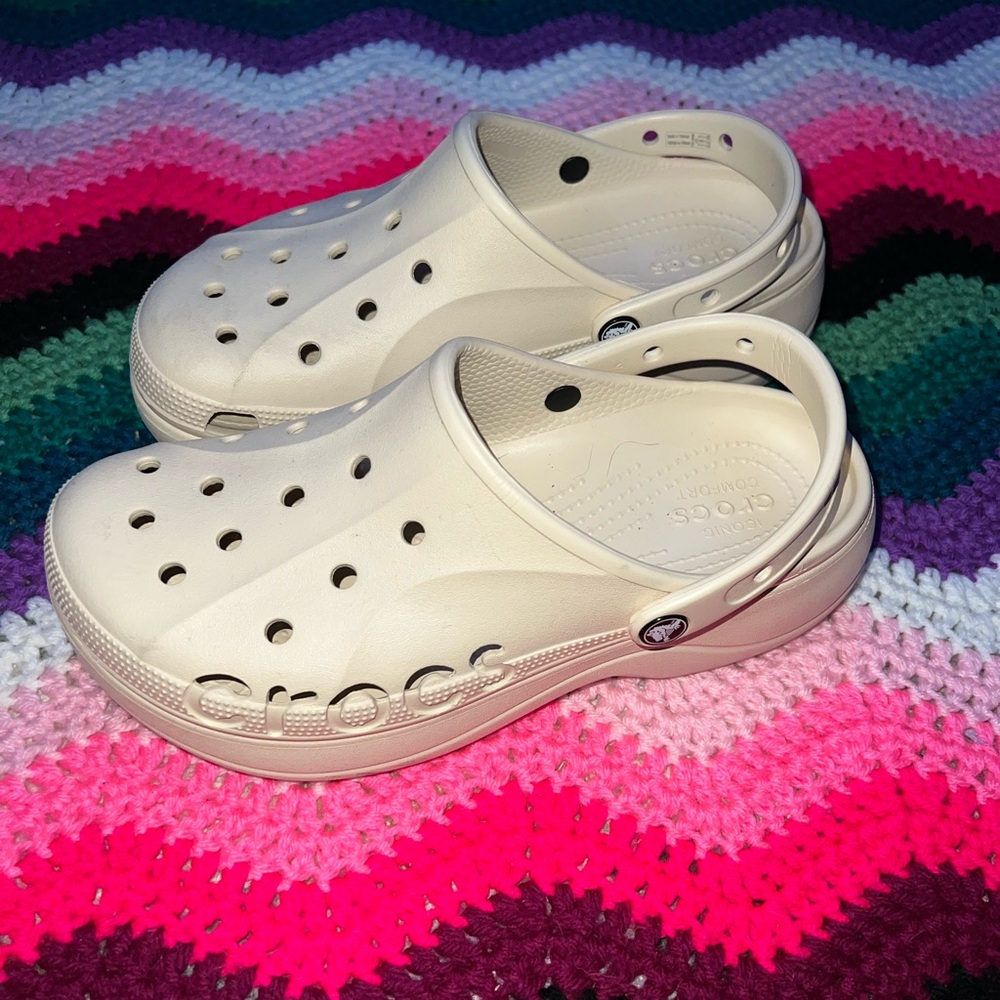 CROCS Platform Wedges